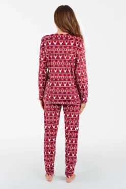 Islandia komplet damski długi rękaw, długie spodnie