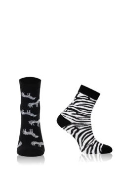 Skarpetki długie S131D ZEBRA BIS